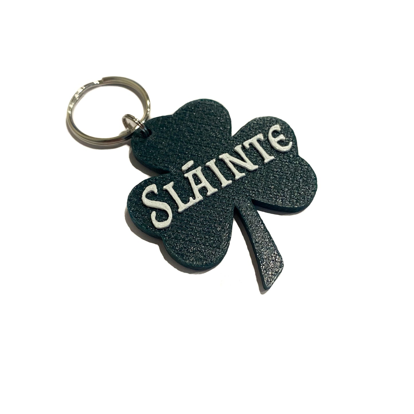 Slainte Shamrock Keychain